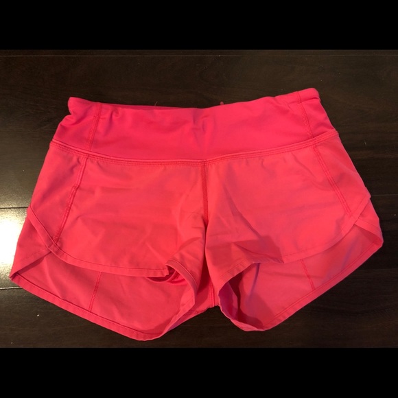 NOT FOR SALE Hot Pink Lululemon shorts! - Picture 2 of 2